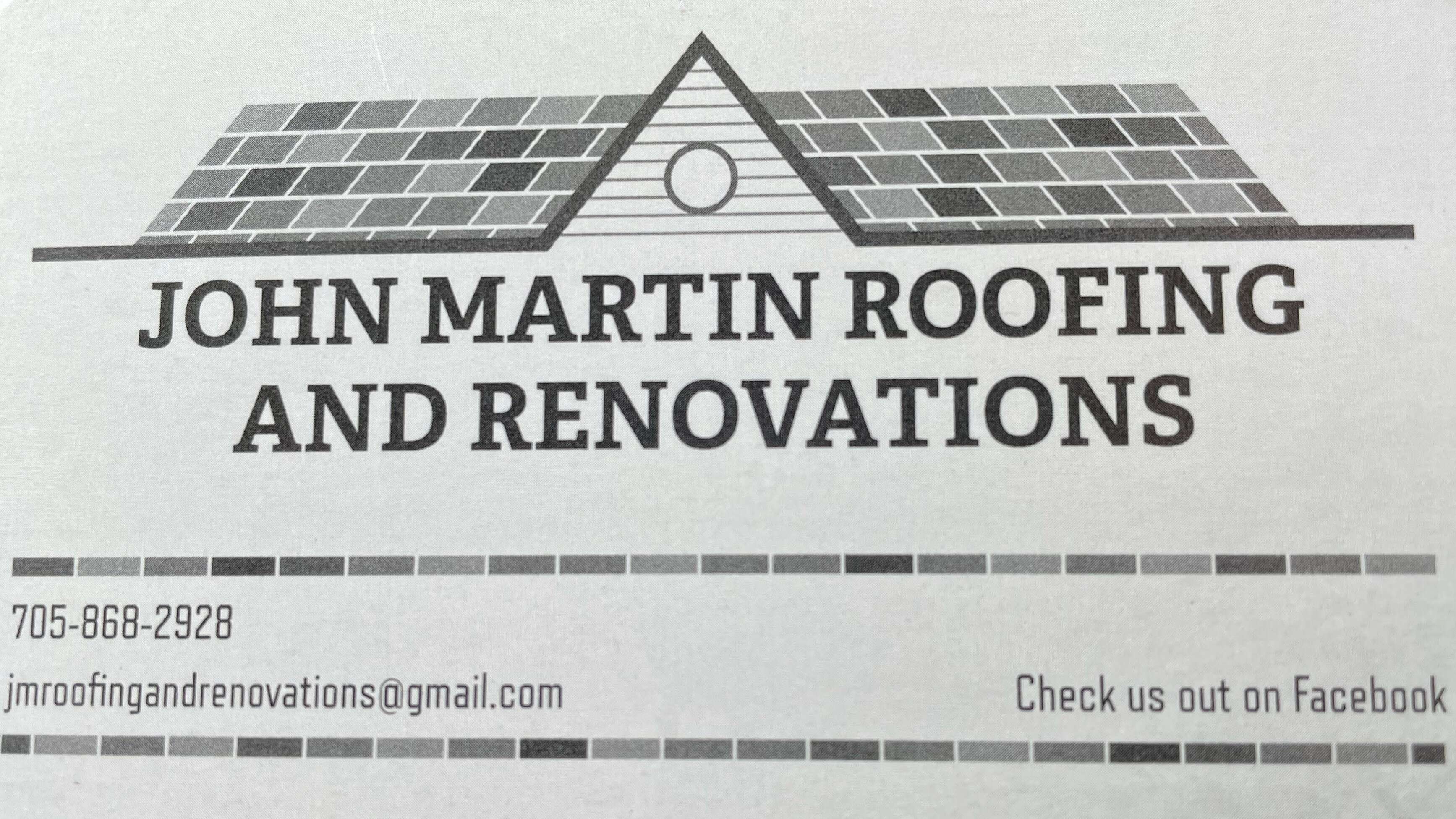 John Martin Roofing and Renovations